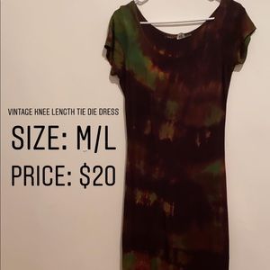 Tie -dye dress